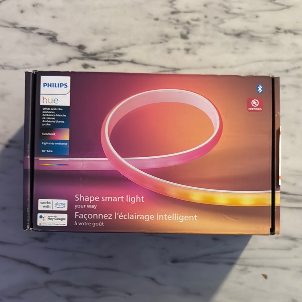 Philips Hue Shape Smart Light - Pink and Orange
